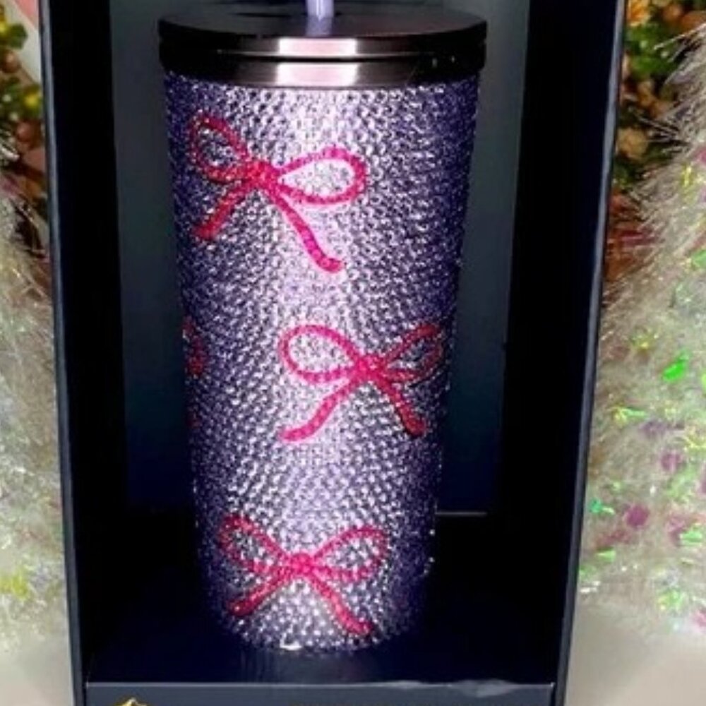 NWT Hydrapeak Journey Limited Edition Bling Tumbler with Straw